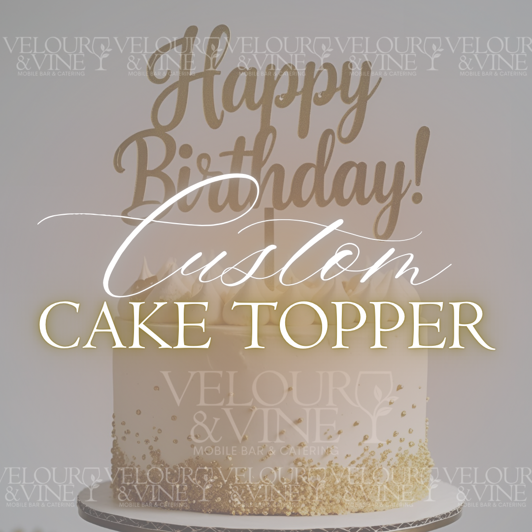 Custom Cake Topper