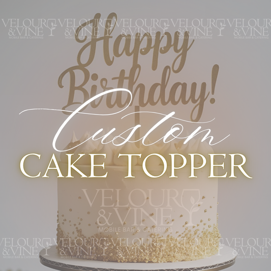 Custom Cake Topper