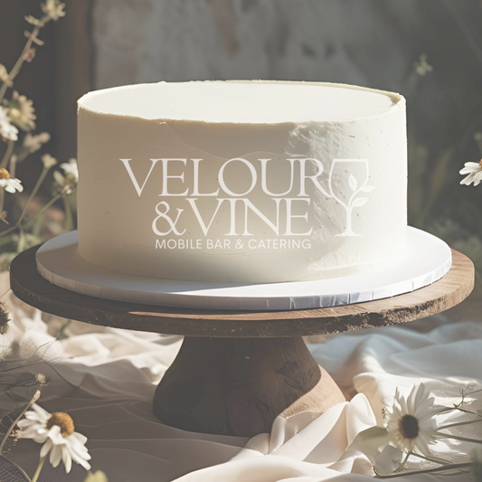 9" Round 1 Tier Cake