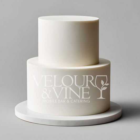 Round Two-Tier Classic Cake